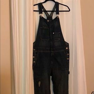 H&M denim overalls